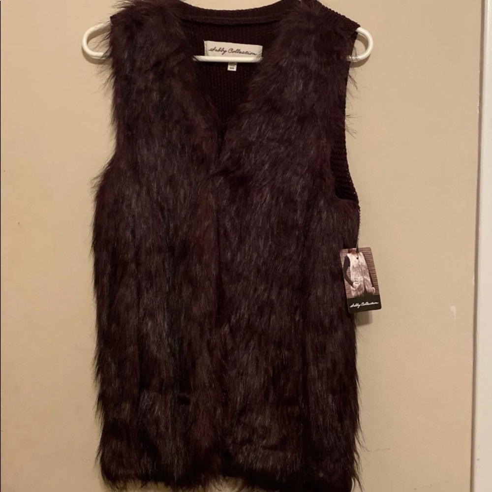 Debby collection faux fur vest